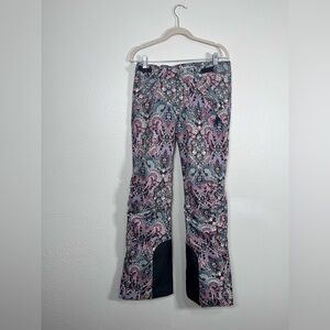 Odd Molly Multicolor Paisley Snow-pants size 2